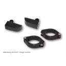 HIGHSIDER Blinkerhalter 35-37 mm Aluminium, schwarz