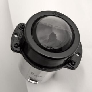 SHIN YO Ellipsoidscheinwerfer 38 mm, Abblendlicht, H1 55 Watt, für Linksverkehr Kunststoff, schwarz