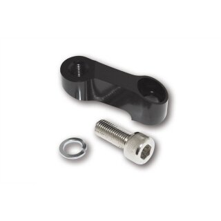 SHIN YO Spiegelverlängerung mit Rechtsgewinde Aluminium, schwarz