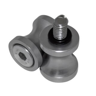 SHIN YO Bobbins M6 Gewinde, silber Aluminium, silber