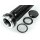 motogadget Alugriffe, schwarz Aluminium poliert, schwarz