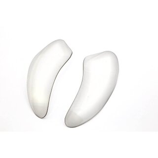 SHIN YO Aufkleber Tankpads, Side pads, transparent Kunststoff, transparent