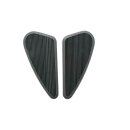 SHIN YO Sidepads (Tankpads) schwarz, klein Gummi, schwarz