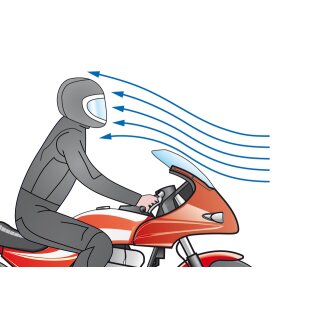 MRA Verkleidungsscheibe, SUZUKI V-Strom, rauchgrau, Originalform PMMA, rauchgrau