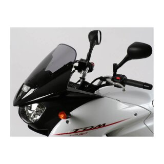 MRA Verkleidungsscheibe, YAMAHA TDM 900 2002-, schwarz, Originalform PMMA, schwarz