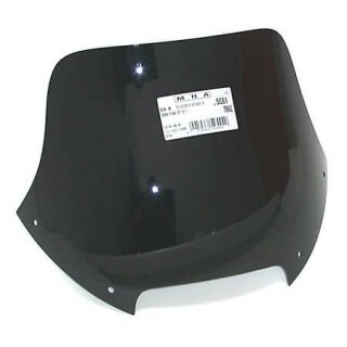 MRA Spoilerscheibe, BMW F 650 ST, 97-07, schwarz PMMA, schwarz