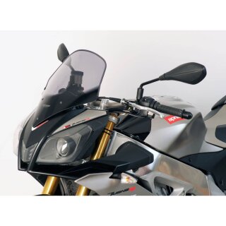 MRA Tourenscheibe TM, APRILIA Tuono 1000 V4R 11- rauchgrau PMMA, rauchgrau