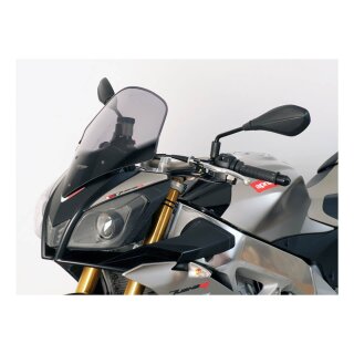 MRA Tourenscheibe TM, APRILIA TUONO V4R Bj. 2011-2014, schwarz PMMA, schwarz