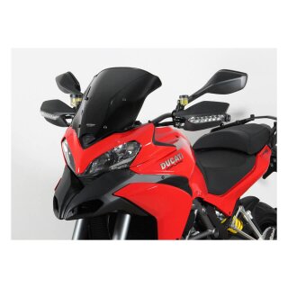 MRA Tourenscheibe T, DUCATI MULTISTRADA 1200 Bj. 2013-2014, schwarz PMMA, schwarz