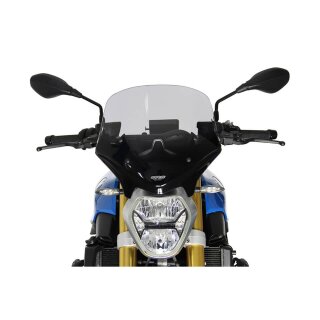 MRA Tourenscheibe T, BMW R 1200 R ab Bj. 2015-, rauchgrau PMMA, rauchgrau