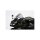 MRA Racingscheibe, KAWASAKI ZX6R, 05-08, ZX10R 06-07, schwarz PMMA, schwarz