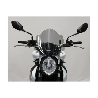 MRA Racingscheibe NR, SUZUKI SFV650 GLADIUS, 09-15, schwarz PMMA, schwarz