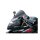 MRA Racingscheibe, SUZUKI GSX-R 1000, 05-06, schwarz PMMA, schwarz