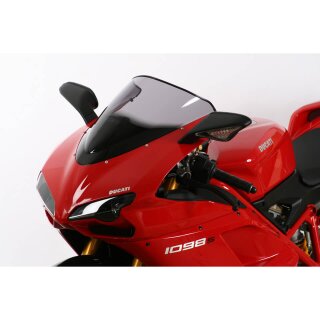 MRA Racingscheibe, DUCATI 1098, rauchgrau PMMA, rauchgrau