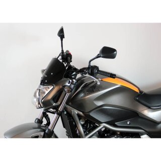 MRA Sportscheibe, HONDA NC 700 S, 12-, schwarz PMMA, schwarz