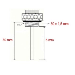 JMT Öltemperaturmesser Metall,