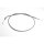 - Kein Hersteller - Stahlflex-Gaszug schließend, HONDA VT 750 C, 08-09, 150mm verlängert. Stahlflex, silber