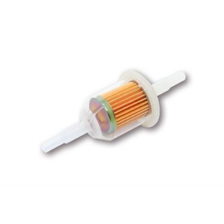 Benzinfilter, Kunststoff, Anschlußweite 6/8mm