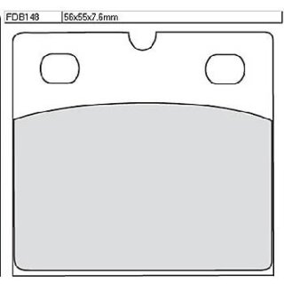 FERODO Sinterbelag FDB 148 ST