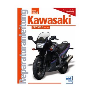 Motorbuch Bd. 5136 Reparatur-Anleitung KAWASAKI GPZ 500 S (ab 1986)