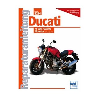 Motorbuch Bd. 5214 Reparatur-Anleitung DUCATI M 600/750/900 Monster (ab 1993)