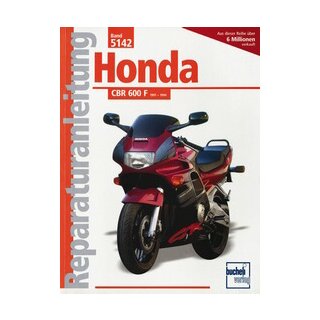 Motorbuch Bd. 5142 Reparatur-Anleitung HONDA CBR 600 F, 91-94