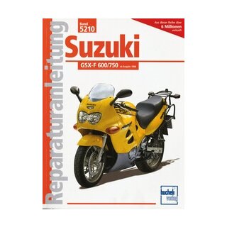 Motorbuch Bd. 5210 Reparatur-Anleitung SUZUKI GSX 600/750 F, ab 88/89