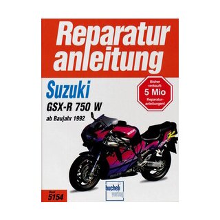 Motorbuch Bd. 5154 Reparatur-Anleitung SUZUKI GSX-R 750 W, 92-