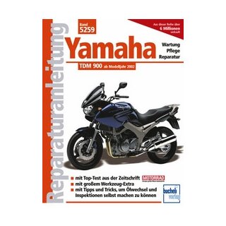 Motorbuch Bd. 5259 Reparatur-Anleitung YAMAHA TDM 900, 02-