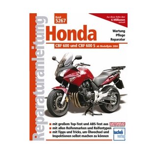 Motorbuch Bd. 5267 Reparatur-Anleitung HONDA CBF 600/S, 04-