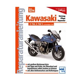 Motorbuch Bd. 5274 Reparatur-Anleitung KAWASAKI Z 750, 04-