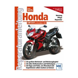 Motorbuch Bd. 5275 Reparatur-Anleitung HONDA CBR/XR125 R, 04-