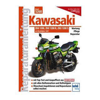 Motorbuch Bd. 5268 Reparatur-Anleitung KAWASAKI ZRX 1200R/S, 01-