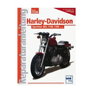 Motorbuch Bd. 5139 Reparatur-Anleitung HARLEY DAVIDSON Sportster-Modelle 883/1100/1200 ab