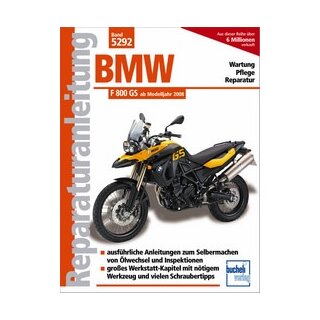 Motorbuch Bd. 5292 Reparatur-Anleitung BMW F 800 GS, 08-