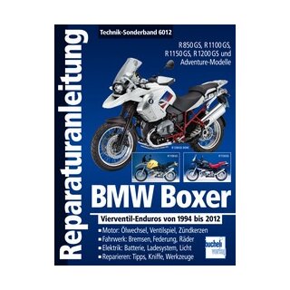 Motorbuch Bd. 6012 Reparatur-Anleitung BMW Boxer Vierventil-Enduros 1994-2012