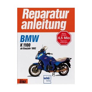Motorbuch Bd. 5192 Reparatur-Anleitung BMW K1100,Bauj.92-99