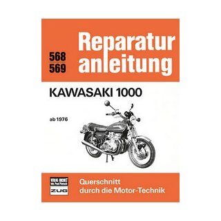 Motorbuch Bd. 568 Reparatur-Anleitung KAWASAKI 1000 ab1976