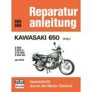 Motorbuch Bd. 565 Reparatur-Anleitung KAWASAKI 650 4 Zyl....