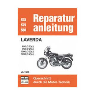 Motorbuch Bd. 578 Reparatur-Anleitung Laverda Bj. 68-82