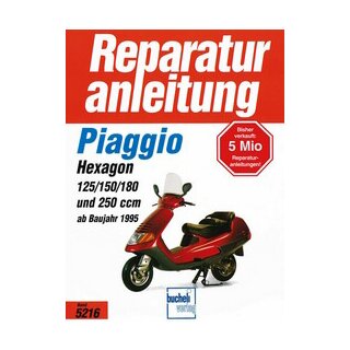 Motorbuch Bd. 5216 Reparatur-Anleitung Piaggio Hexagon Bj 1995