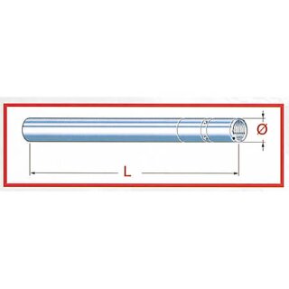 TNK Gabelstandrohr YAMAHA XT 660 R 04-11 Stahl, chrom