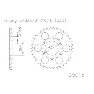 ESJOT Kettenrad, 42 Zähne