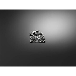 Highway Hawk Sensenmann "Grim Reaper" zum Aufkleben Emblem 3,6 cm Zinklegierung