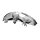 HIGHWAY HAWK Visier Scheinwerfer / Fender, Fledermaus in klein