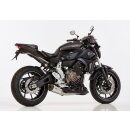 SHARK DSX-7 Auspuff YAMAHA MT-07 2017 bis 2020 schwarz-matt