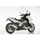 HURRIC Rac 1 Auspuff HONDA Integra 750 2016 bis 2020 silber