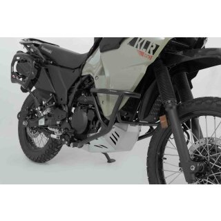 Motorschutz Silbern. Kawasaki KLR 650 (08-).