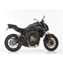 SHARK DSX-10 Auspuff YAMAHA MT-07 2017 bis 2020 schwarz-matt