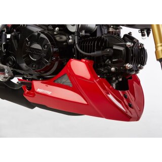 BODYSTYLE Bugspoiler HONDA MSX125 2017 bis 2020 rot Pearl Valentine Red, R353